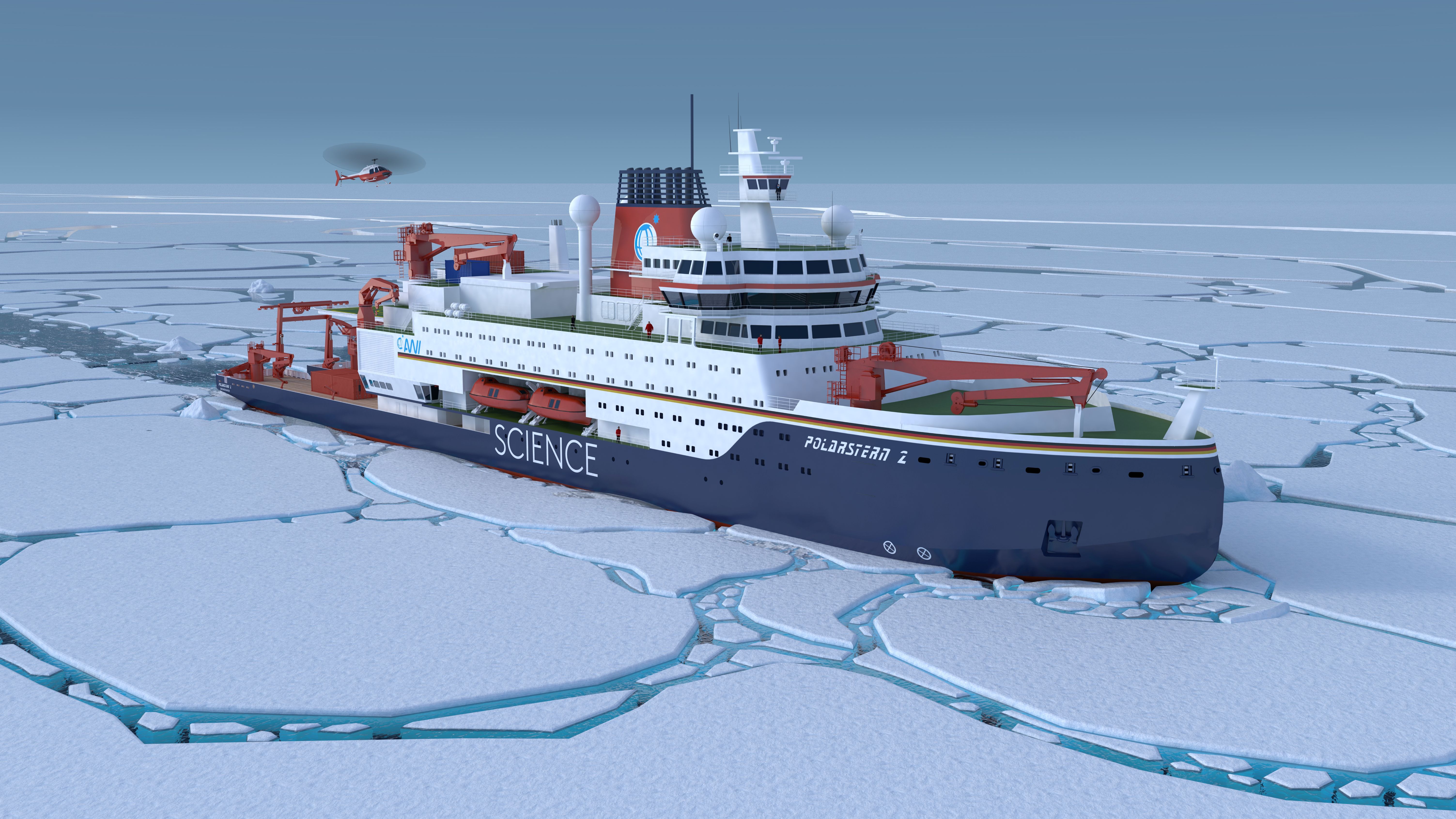 TKMS awards OPTONAVAL contract for new research icebreaker Polarstern